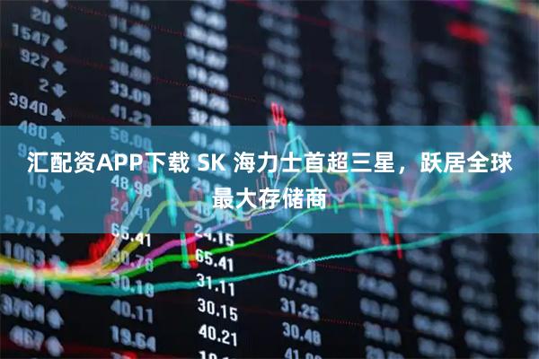 汇配资APP下载 SK 海力士首超三星，跃居全球最大存储商